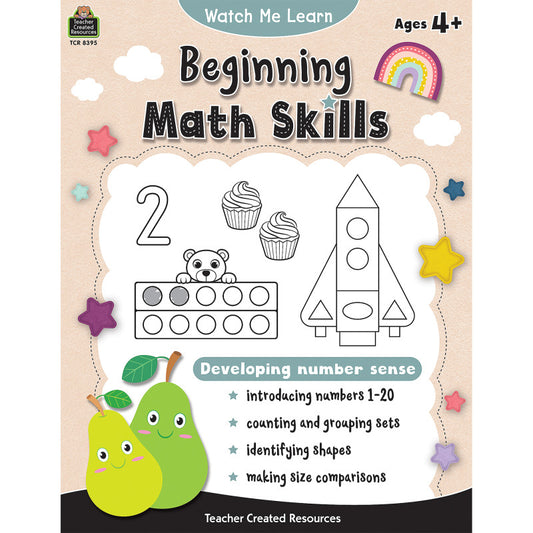 Beginning Math Skill Watch Me Learn (Pack of 8)