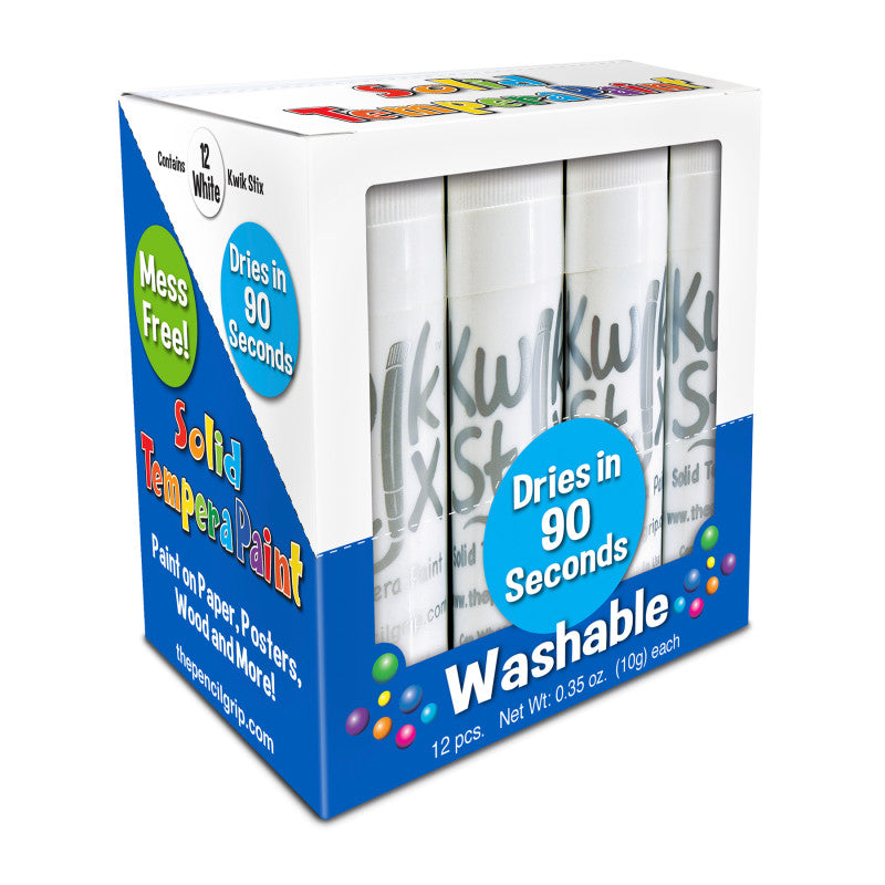 White Kwik Stix Single Color Pack (Pack of 3)