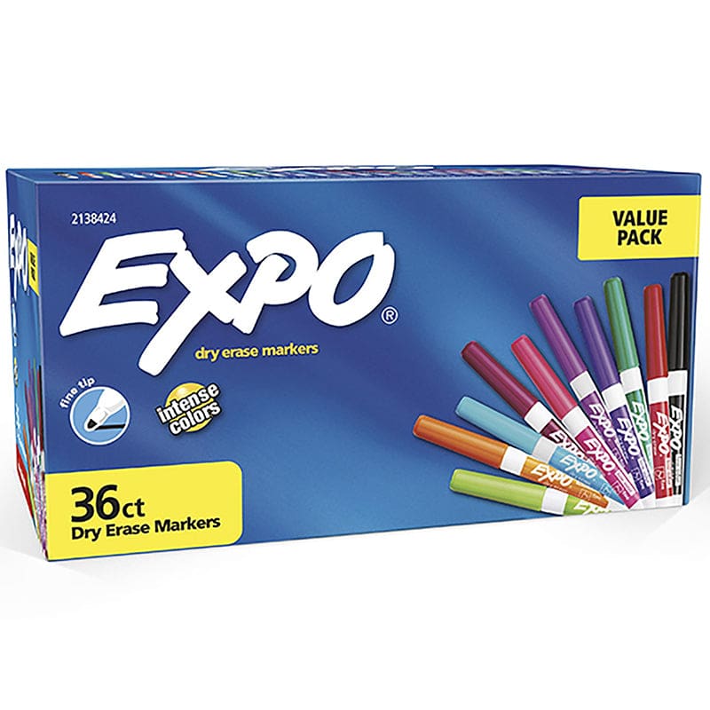 36Ct Expo Dryerase Fine Markers - Markers - Sanford L.p.
