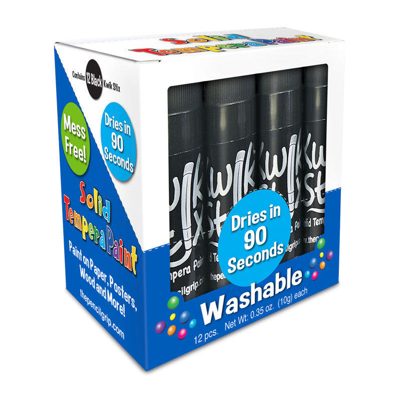 Black Kwik Stix Single Color Pack (Pack of 3)