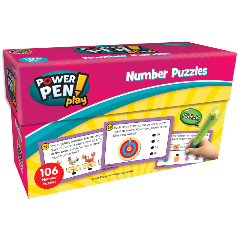 Number Puzzle Gr 2-3 Power Pen Play (Pack of 3)