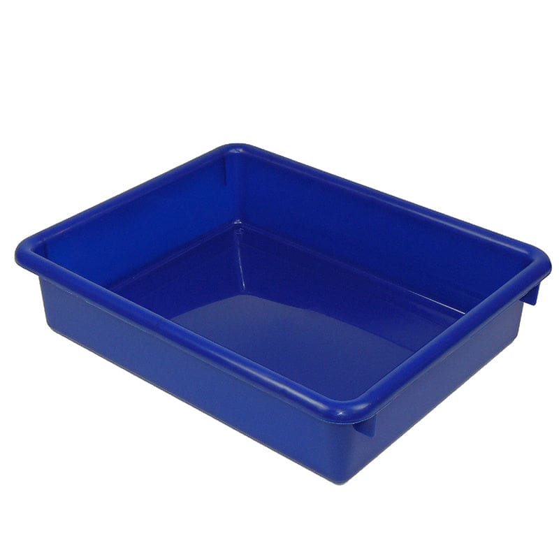 3In Blue Stowaway Letter Tray (Pack of 8) - Storage Containers - Romanoff Products