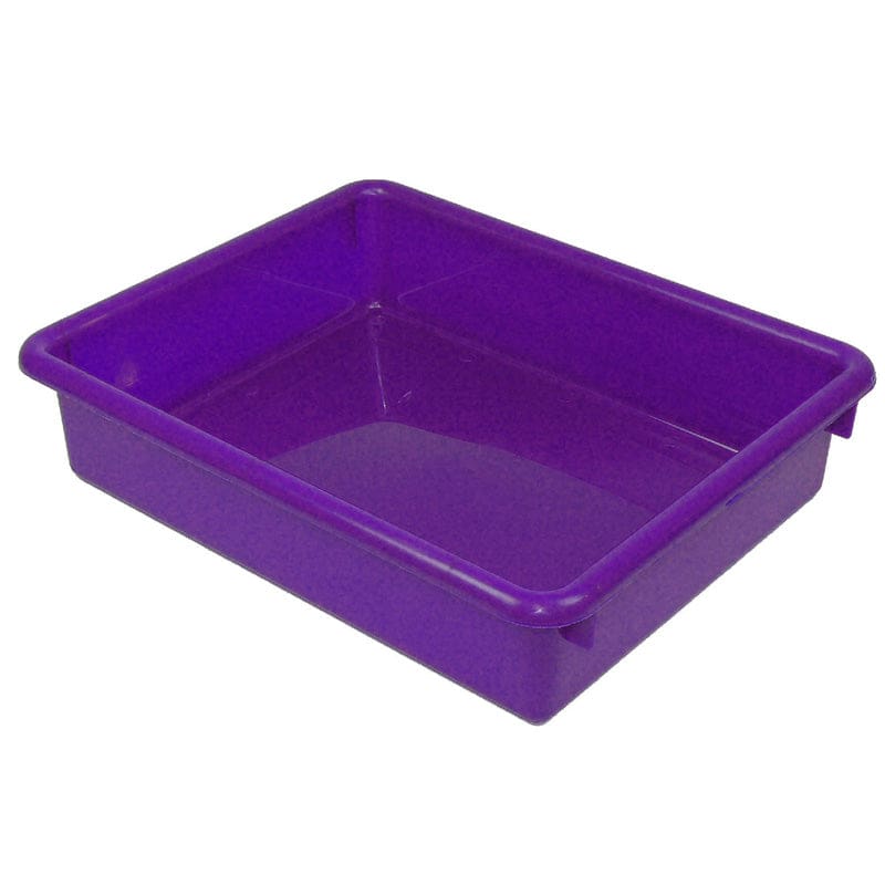 3In Purple Stowaway Letter Tray (Pack of 8) - Storage Containers - Romanoff Products