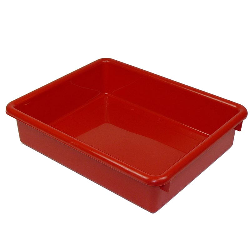 3In Red Stowaway Letter Tray (Pack of 8) - Storage Containers - Romanoff Products