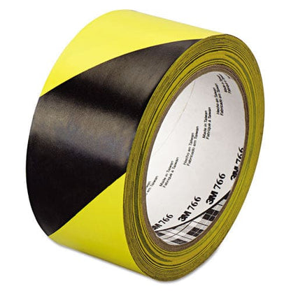 3M 766 Hazard Marking Vinyl Tape 2 X 36 Yds Black/yellow - Janitorial & Sanitation - 3M™
