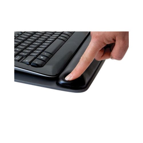 3M Antimicrobial Gel Keyboard Wrist Rest Platform 19.6 X 10.6 Black/gray/silver - Technology - 3M™