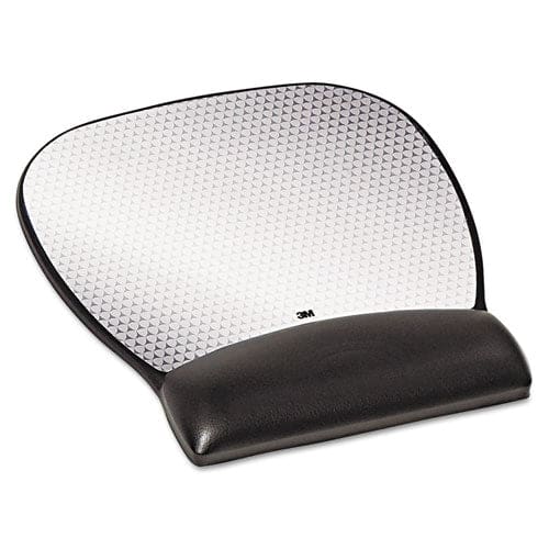 3M Antimicrobial Gel Large Mouse Pad With Wrist Rest 9.25 X 8.75 Black - Technology - 3M™