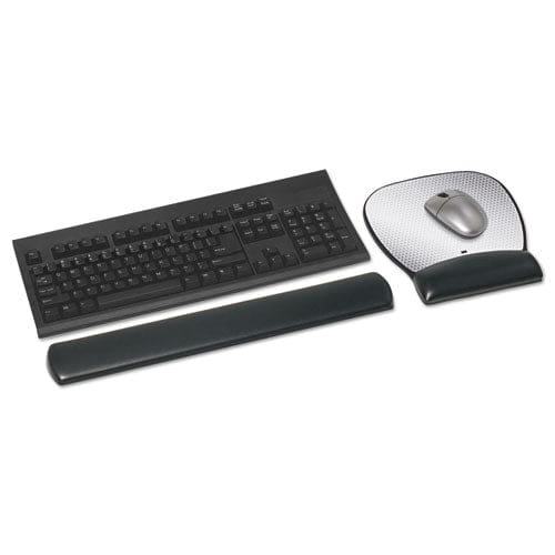 3M Antimicrobial Gel Large Mouse Pad With Wrist Rest 9.25 X 8.75 Black - Technology - 3M™