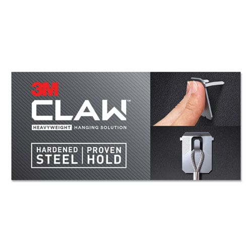 3M Claw Drywall Picture Hanger Stainless Steel 25 Lb Capacity 4 Hooks And 4 Spot Markers, - Furniture - 3M™