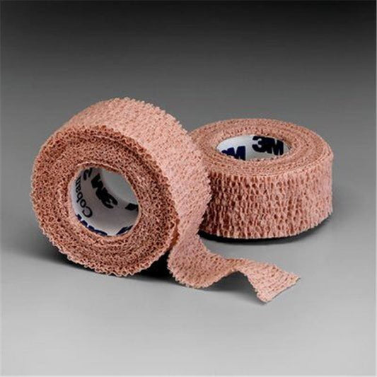 3M Coban Self Adh Wrap 1 X 5Yd Tan (Pack of 6) - Wound Care >> Basic Wound Care >> Bandage - 3M