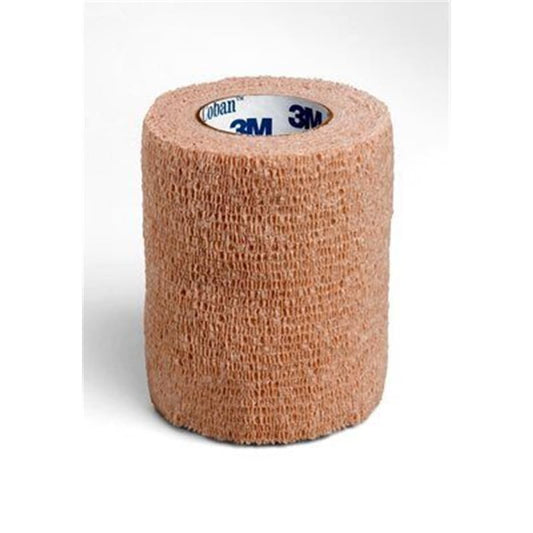 3M Coban Self Adh Wrap 3 X 5Yd Tan (Pack of 3) - Wound Care >> Basic Wound Care >> Bandage - 3M
