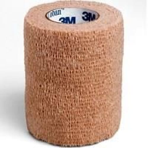 3M Coban Self Adh Wrap 4 X 5Yd Tan (Pack of 4) - Wound Care >> Basic Wound Care >> Bandage - 3M