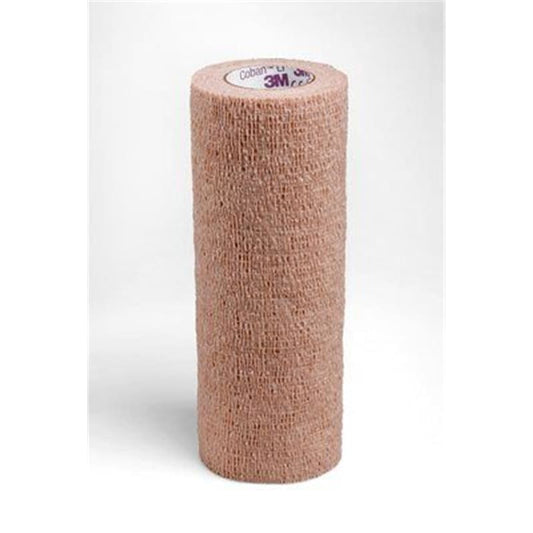 3M Coban Wrap 6In X 5Yd Tan Latex Free Case of 12 - Wound Care >> Basic Wound Care >> Bandage - 3M