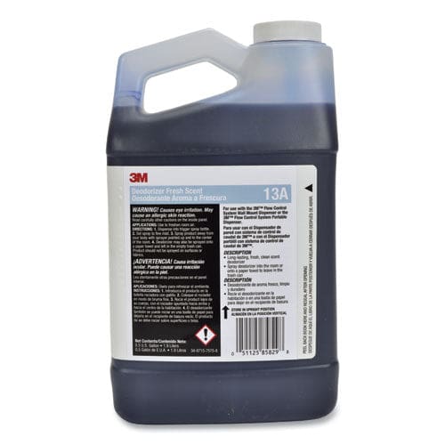 3M Deodorizer Concentrate Fresh Scent 64 Oz Bottle 4/carton - Janitorial & Sanitation - 3M™