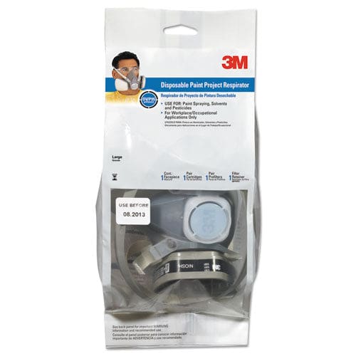 3M Dual Cartridge Respirator Assembly 52p71 Organic Vapor/p95 Medium - Janitorial & Sanitation - 3M™