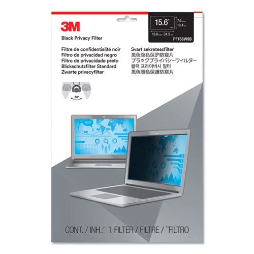 3M Frameless Blackout Privacy Filter For 15.6 Widescreen Laptop 16:9 Aspect Ratio - Technology - 3M™