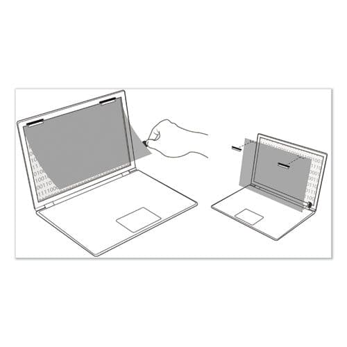 3M Frameless Blackout Privacy Filter For 17 Widescreen Laptop 16:10 Aspect Ratio - Technology - 3M™