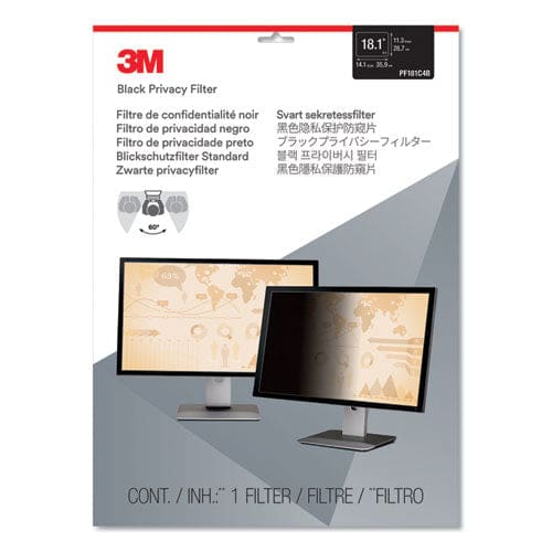 3M Frameless Blackout Privacy Filter For 18.1 Flat Panel Monitor - Technology - 3M™