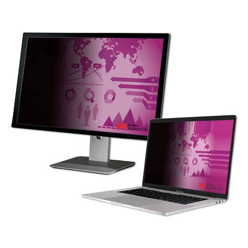 3M High Clarity Privacy Filter For 24 Widescreen Flat Panel Monitor 16:10 Aspect Ratio - Technology - 3M™