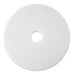 3M Low-speed Super Polishing Floor Pads 4100 13 Diameter White 5/carton - Janitorial & Sanitation - 3M™