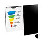 3M Monitor Whiteboard 10 Sheet Capacity Plastic Black/white - Office - 3M™