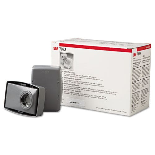 3M Particulate Filter 7093 P100 12/box - Janitorial & Sanitation - 3M™