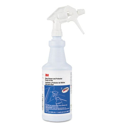 3M Ready-to-use Glass Cleaner With Scotchgard Apple 32 Oz Spray Bottle 12/carton - School Supplies - 3M™