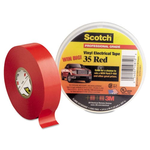3M Scotch 35 Vinyl Electrical Color Coding Tape 3 Core 0.75 X 66 Ft Orange - Office - 3M™