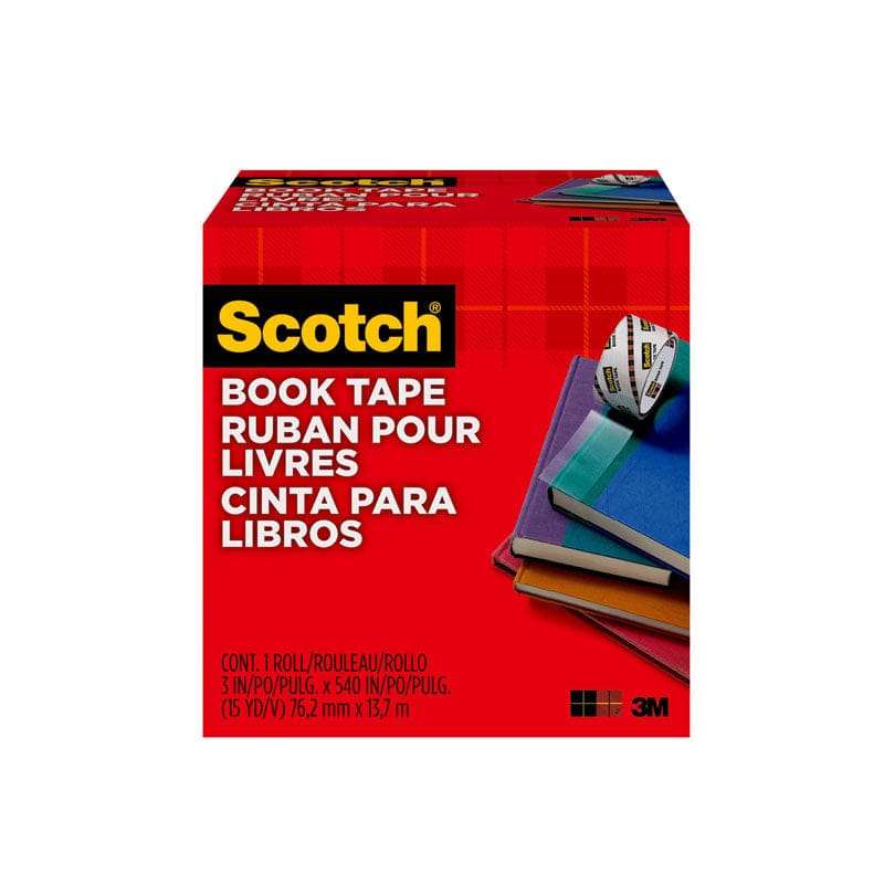 3M Scotch Bookbinding Tape 3V X 15 Yds (Pack of 6) - Tape & Tape Dispensers - 3M Company