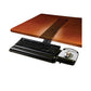 3M Sit/stand Easy Adjust Keyboard Tray Highly Adjustable Platform, Black - Furniture - 3M™