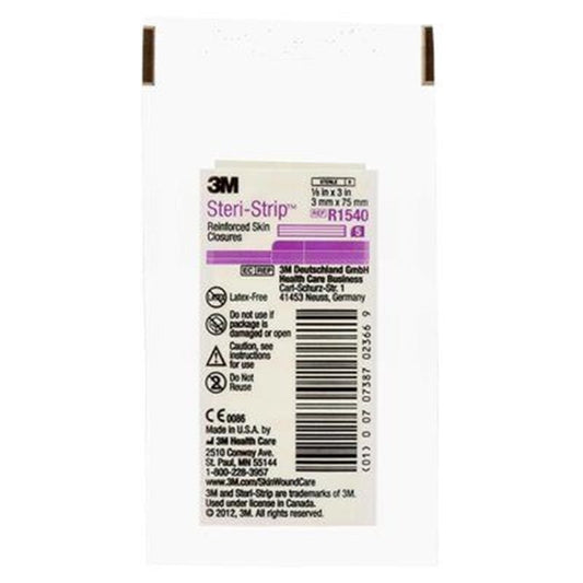 3M Steri-Strips 1/4 X 4 50/Bx Box of 50 - Wound Care >> Basic Wound Care >> Wound Closure - 3M