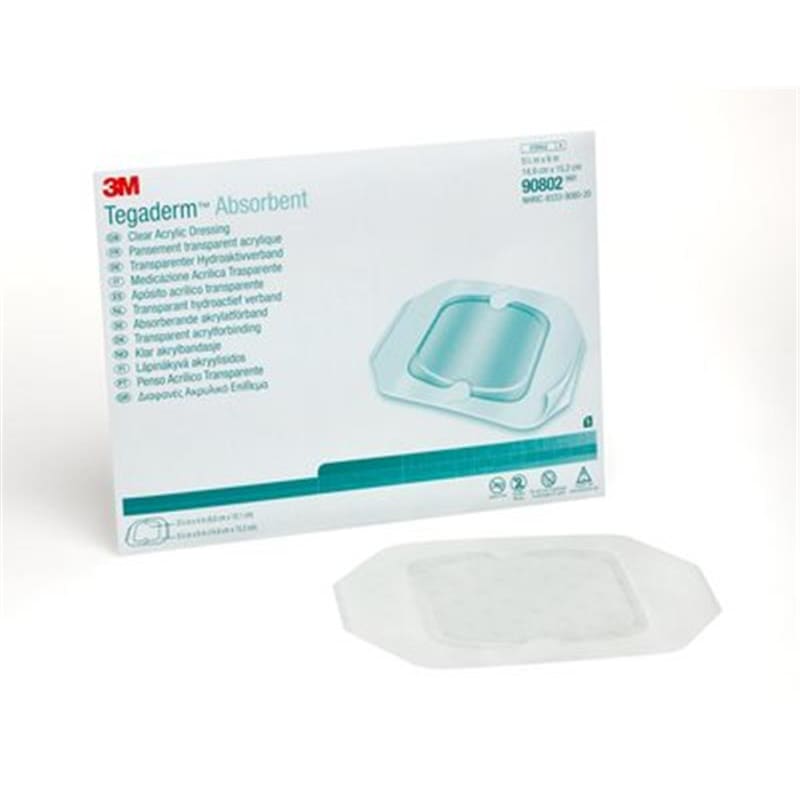 3M Tegaderm Absorb 6 X 6 Clear Box of 5 - Wound Care >> Advanced Wound Care >> Composite Dressings - 3M