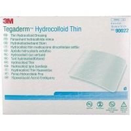 3M Tegaderm Hydrocolloid Thin Square 4 X 4 Box of 5 - Item Detail - 3M