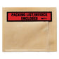 3M Top Print Self-adhesive Packing List Envelope Top-print Front: Packing List/invoice Enclosed 4.5 X 5.5 Clear 1,000/box - Office - 3M™