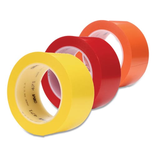 3M Vinyl Floor Marking Tape 471 2 X 36 Yds Yellow - Janitorial & Sanitation - 3M™