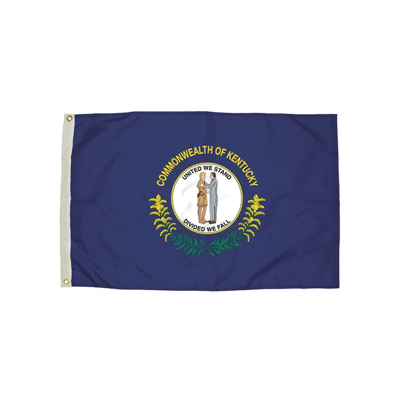 3X5 Nylon Kentucky Flag Heading & Grommets - Flags - Independence Flag
