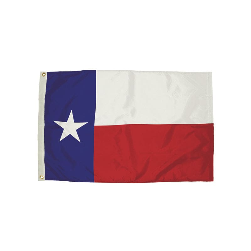 3X5 Nylon Texas Flag Heading & Grommets - Flags - Independence Flag
