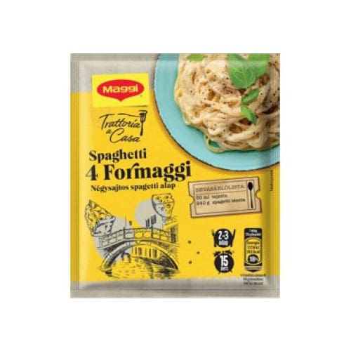 4 CHEESEMAGGI Pasta Sauce 1.31 oz. (37g.) - Maggi