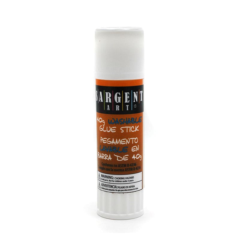 40 Gram Glue Stick 1.41 Oz (Pack of 12) - Glue/Adhesives - Sargent Art Inc.