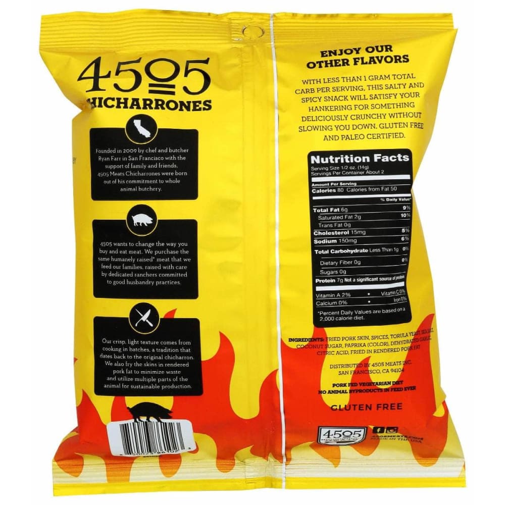 L Rind 4505 Meats Pork Rinds , 4505 Pork Rinds in Chips – DWWITP