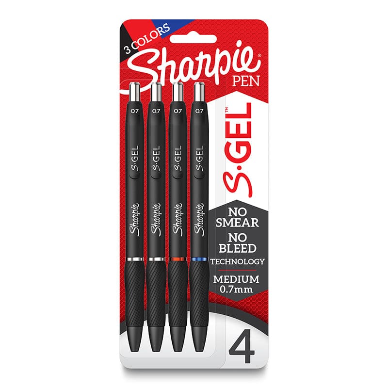 4Ct Sharpie S-Gel Pens 0.7Mm (Pack of 6) - Pens - Sanford L.p.