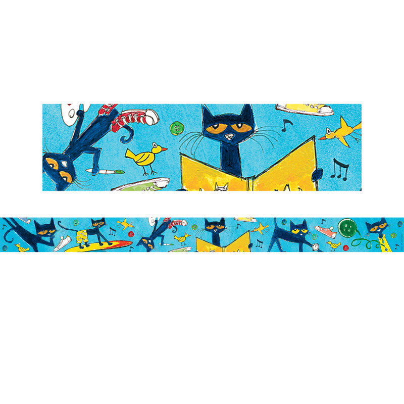 Pete The Cat Straight Border Trim (Pack of 10)
