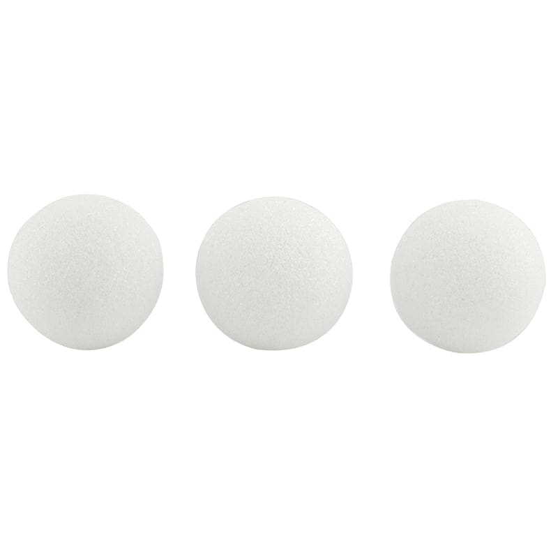 4In Styrofoam Balls 36 Pieces - Styrofoam - Hygloss Products Inc.