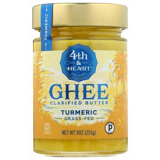 4TH HEART 4Th Heart Ghee Turmreic Grass Fed, 9 Oz