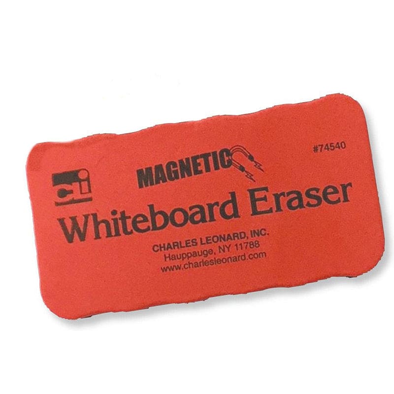 4X2 Red 12Pk Magnetic Whiteboard Erasers (Pack of 2) - Erasers - Charles Leonard