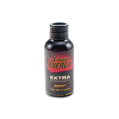 5-hour ENERGY Extra Strength Energy Drink Berry 1.93oz Bottle 12/pack - Food Service - 5-hour ENERGY®