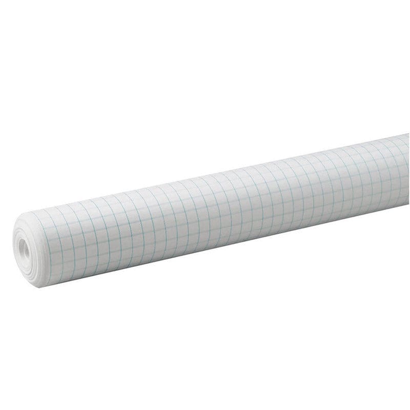 .5 In Grid Paper Roll White 34In By 200Ft - Bulletin Board & Kraft Rolls - Dixon Ticonderoga Co - Pacon