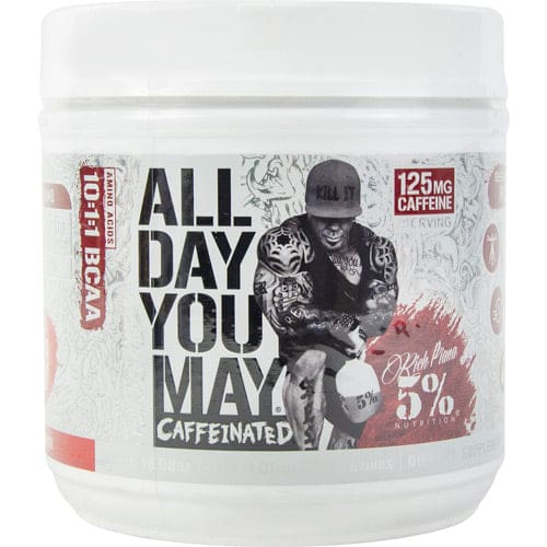 5% Nutrition All Day You May Caffeinated White Fruit Punch 30 servings - 5% Nutrition