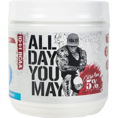 5% Nutrition All Day You May White Blueberry Lemonade 30 servings - 5% Nutrition