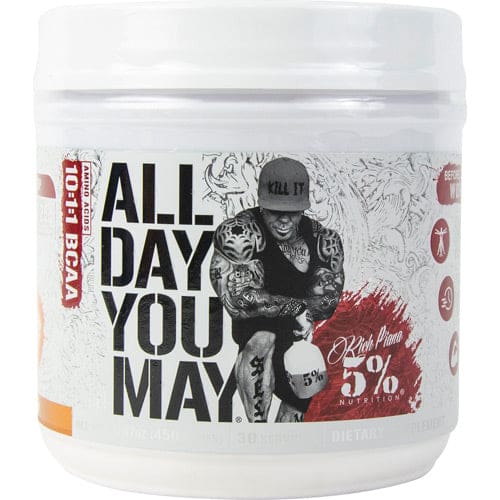 5% Nutrition All Day You May White Push Pop 30 servings - 5% Nutrition